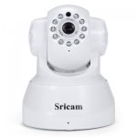 Sricam 720p wireless, controllable wifi indoor security camera with night vision! £15.90 at gearbest