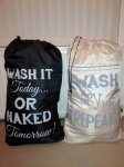 Jumbo Draw String Laundry Bag