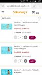 Sainsburys Little Ones Dry Fit Nappies size 4, 4+, 5, 5+, & x6 each online & instore