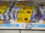 Redbull Energy drink full of adrenalin wings 24 can case