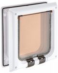 Trixie 38641 4-Way Cat Flap with Tunnel White