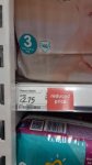 Pampers dry nappies sizes 3,4,5 reduce to 2.75
