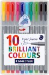 Staedtler 10 Pack Triplus Fineliner