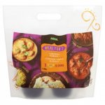 Indian meal deal for 2 @ Asda (curries alone are £3