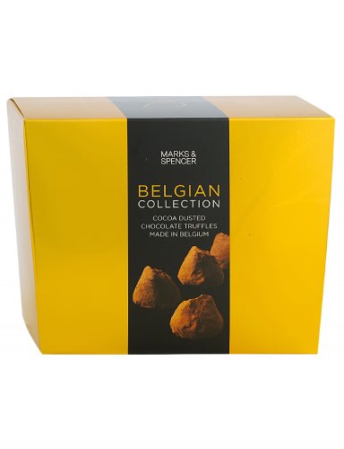 Download M&S Belgian Cocoa Dusted Chocolate Truffles Box (260g) - £3 @ Marks & Spencer - Smug Deals UK