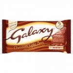Galaxy cake bar 5pk x2