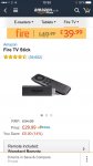 Amazon Fire tv stick on amazon and also prime now
