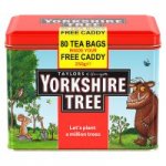 Yorkshire Tea 80 tea bags + FREE CADDY