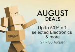 Amazon on selected electronics and more (27th - 30th August)