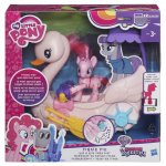 My Little Pony ride and row swan boat with Pinkie Pie figure