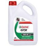 2l Castrol GTX 10w-40 and 15w-40
