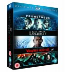 Prometheus, I Robot & Abraham Lincoln Vamp Hunter - 3D blu-ray triple pack &pound;10.00 (Prime member exclusive)