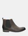 ASOS Chelsea Boots in Brown/ Black Leather