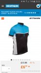 Decathlon Cycle Jersey £6.99! Online only