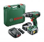 Bosch PSB 1800 LI-2 Cordless Lithium-Ion Hammer Drill Driver with Two 18 V Batteries Amazon in the UK