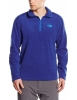 The North Face Men's 100 Glacier 1/4 Zip Fleece Jacket Blue or Red