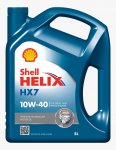 SHELL Helix HX7 10W-40 5Ltr £13.99 delivered Carparts4less with code