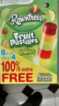 Rowntrees Fruit Pastilles Lollies 8 pk (4+4 Free)