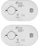 Kidde Carbon Monoxide Basic Alarm Twin Pack