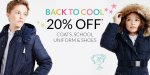 Debenhams free delivery and on back to school