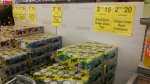 7up, Pepsi, 330mi can 3 cases