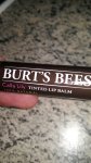 Burt's Bees Calla Lily tinted lip balm