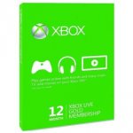 Xbox Live Gold - 12 Month Membership Card