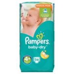 Pampers baby dry size 4+ and 5