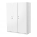 Dombas white triple wardrobe IKEA