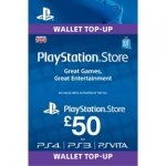 PlayStation Network PSN Card £50 card £40.06 (Or £38.86 using FB code)