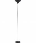Torchiere Uplighter Floor Lamp - Black