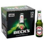 Becks Beer - 12 x 275ml - &pound;4.50 + &pound;2.99 del - 5 Boxes total