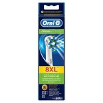 8 x Oral B Cross Action Heads from £32.99
