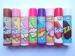 Wall's Lollies (Split, Starship 4, Twister, Calippo Etc) Lip Balms, x2