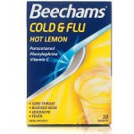 Beechams cold & flu hot lemon drink sachets