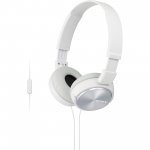 Sony MDR-ZX310AP On-Ear Headphones with Mic- White or free store pick up