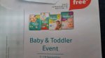 Heads Up Tescos Baby & Toddler Event From 7-19 September. BOGOF on Pampers Nappies
