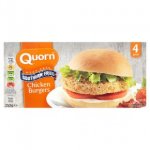 Quorn Southern Fried Burgers are meat free (Pack of 4 252g)