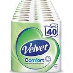 Velvet Toilet Rolls 40 pack