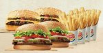Burger King family bundle using the