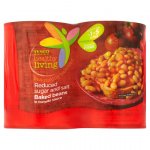 Tesco Healthy Living Baked Beans In Tomato Sauce 4X420g