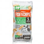 Burtons Daily Fish 'n' Chips Pickled Onion 5 Snack Packs