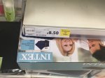 Double height double air bed with built in pump