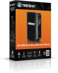 TRENDnet AC1200 Dual Band 2.4 / 5 Ghz Wireless Cable Router - 4x Gigabit ports + USB