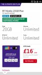 BT Sim Only - Unlimited Calls & Texts, 20GB of Data - Free £40 Amazon Gift Card - Possible Cashback £16pm (existing customers only) £192.00