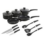 Morphy Richards 5-Piece Pan Set with 6-Piece Utensil and Knife Set (with code)