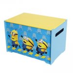 Home Bargain. Minion wooden toy box