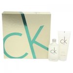 Brand New Calvin Klein CK One Unisex Gift Set 50ml EDT 100ml Body Wash