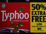 Typhoo Tea 80 bags + 50% FREE = 120