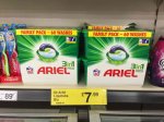 Ariel 3 in 1 washing pods 60 washes / capsules